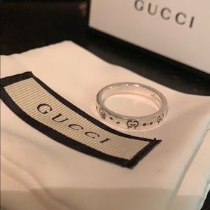 Gucci Ghost Ring SIZE 10
